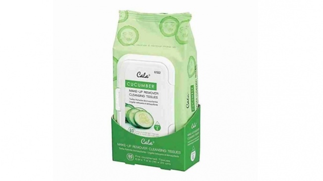 Tisu pembersih makeup - Cala Cucumber Makeup Remover. [Tokopedia]
