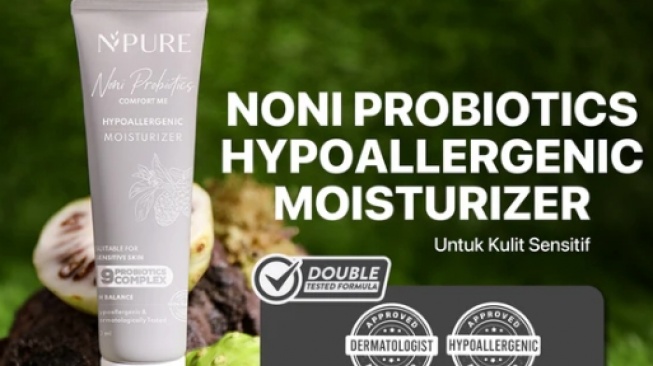 Npure Noni Probiotics "Comfort Me" Moisturizer. [npureofficial.id]