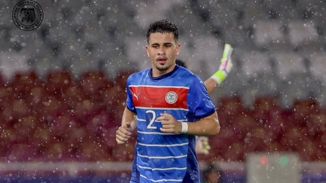 Noah Leddel Pemain Keturunan Mana? Bek Brutal Filipina Tekel Rayhan Hannan Sampai Kesakitan