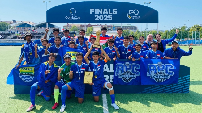Kalahkan Perwakilan Swedia, Akademi Persib Cimahi Juara Gothia Cup U-13 2025