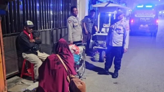 Cegah Tawuran dan Geng Motor, Polsek Kresek Gencar Patroli Dini Hari