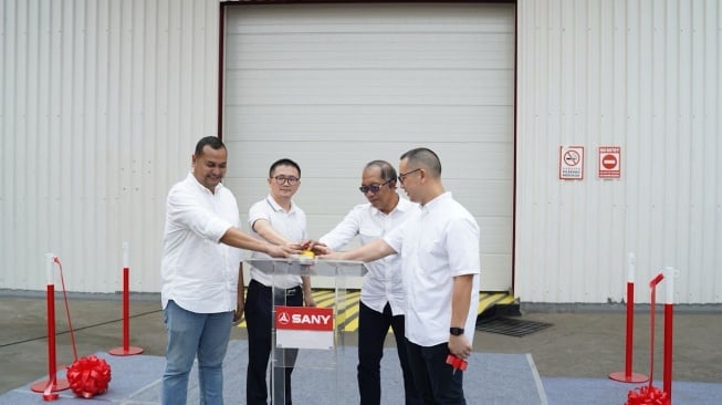 SANY Targetkan Distribusi Lebih Cepat ke 30 Lebih Wilayah Lewat Warehouse Baru