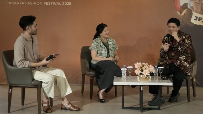 Konferensi pers F3 Fashion Festival 2025, acara mengusung tema “Recrafted: A New Vision” (Dok: JF3 Fashion Festival)