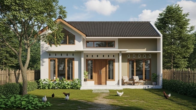 4 Inspirasi Desain Rumah Sederhana 4 Kamar di Kampung: Adem, Estetik, Fungsional