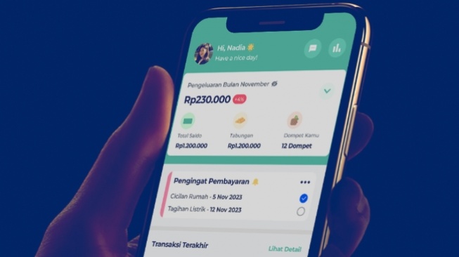 Aplikasi pencatat keuangan. [sribuu.id]