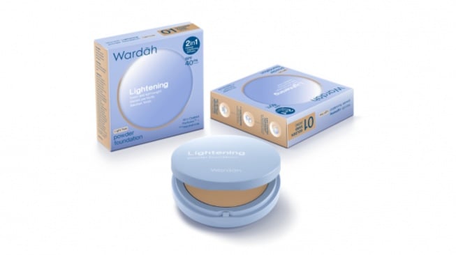 Wardah lightening powder foundation (Wardah)