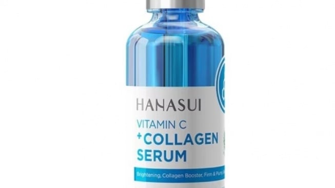 Hanasui Vitamin C + Collagen Serum. [Shopee]