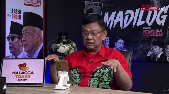 Selamat Ginting, Analis Politik & Militer Universitas Nasional. [YouTube/Forum Keadilan TV]