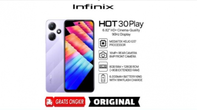 4 Rekomendasi HP Infinix RAM 8 GB Baterai 6000 mAh, Harga Cuma Rp 1 Jutaan Aja!