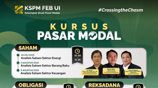 KSPM FEB UI Selenggarakan Kursus Pasar Modal, Daftar Sekarang!