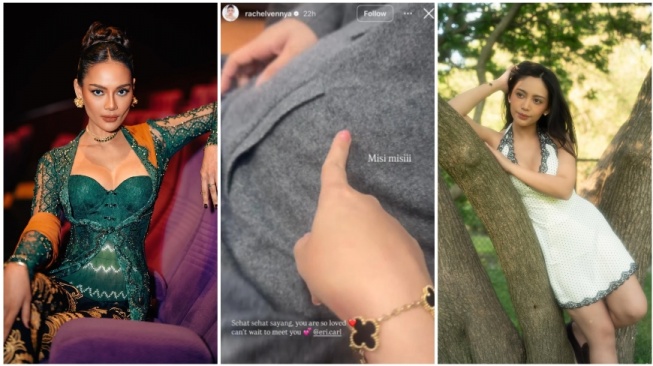 Rachel Vennya terus memberi dukungan kepada Erika Carlina (Instagram)