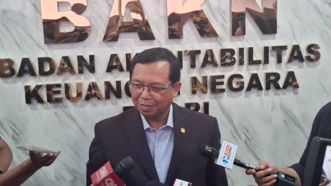 Sekretaris Jenderal (Sekjen) Partai Demokrat, Herman Khaeron. (Suara.com/Bagaskara)