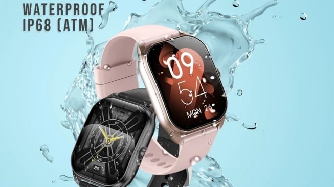 Smartwatch murah anti air. (Shopee)