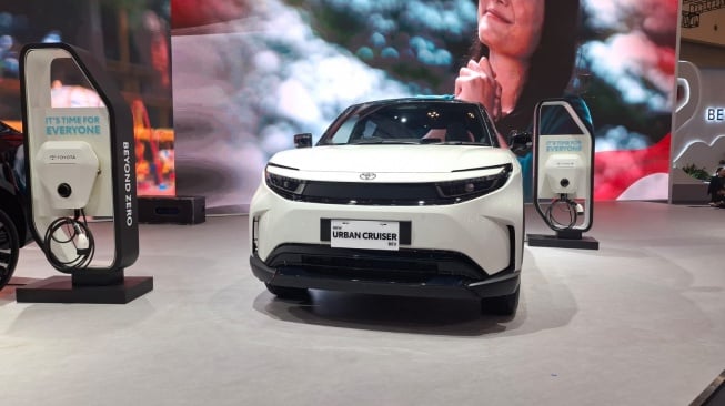 Toyota Urban Cruiser EV di GIIAS 2025. (SUARA.com/Manuel Jeghesta)