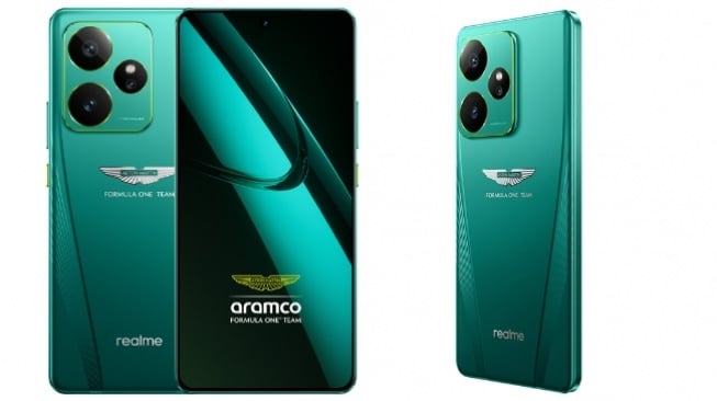 realme GT 7 Aston Martin Green. [realme]