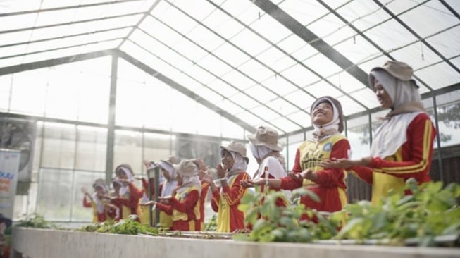 BRI Peduli Dukung Pertanian Berkelanjutan dan Smart Integrated Farming untuk Generasi Emas 2045