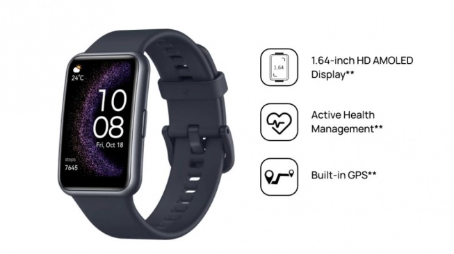 Smartwatch murah anti air. (Shopee)