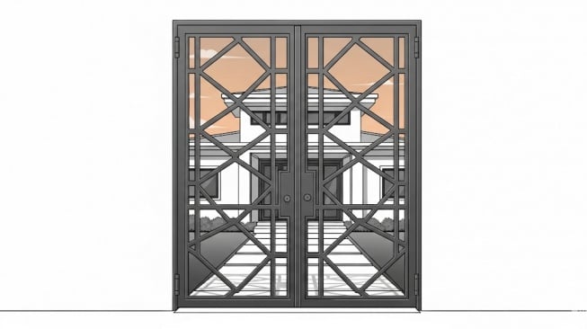 10 Rekomendasi Pintu Teralis Besi Minimalis dan Kuat, Cocok untuk Rumah Modern