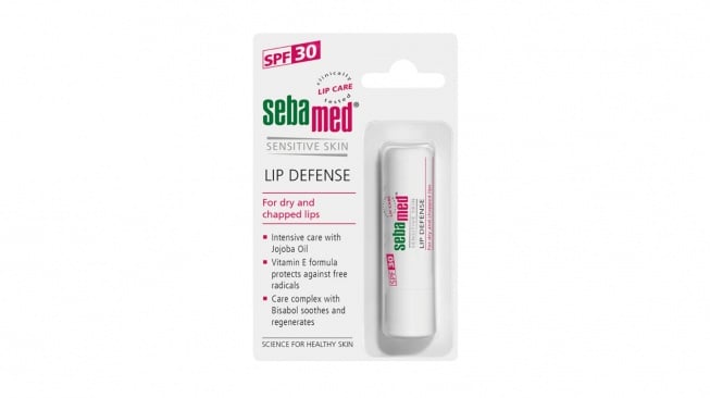 Sebamed Lip Balm defense triple protection SPF 30 (sebamedIndonesia.com)