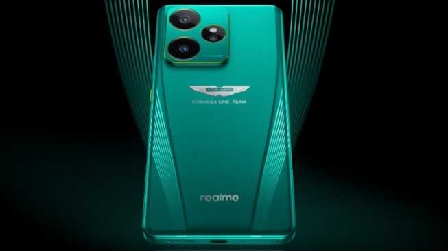 Harga dan Spesifikasi realme GT 7 Aston Martin Green