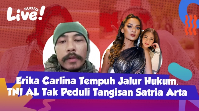 SUARA LIVE! Erika Carlina Tempuh Jalur Hukum, TNI AL Sudah Tak Peduli Tangisan Satria Arta Kumbara