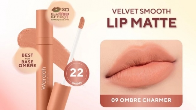 WARDAH Colorfit Velvet Matte Lip Mousse (Shopee)