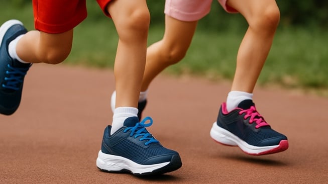 Sepatu Lari Lokal Murah untuk Anak, Kenyamanan Ekstra Dukung Pertumbuhan si Kecil