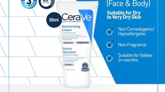 CeraVe Moisturising Cream (Shopee)