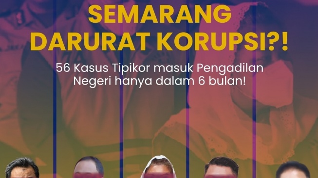 Dugaan korupsi di Kota Semarang. (Instagram/@ngulikdana)