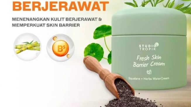 Studio Tropik Fresh Skin Barrier Cream (Shopee)