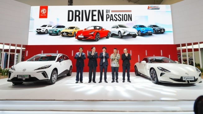 MG4 EV Max Edisi Terbatas di GIIAS 2025. (Foto: MG)