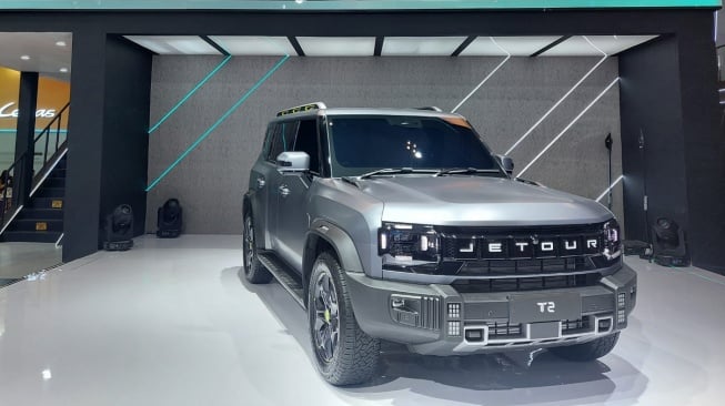 Debut Dunia Jetour T2 Setir Kanan di GIIAS 2025, SUV Boxy Gagah Ini Curi Perhatian