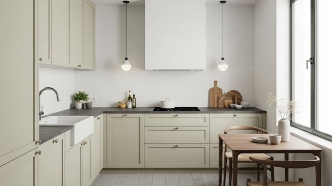 5 Desain Dapur Minimalis Ukuran 3x4 Meter, Bikin Nyaman dan Estetik!