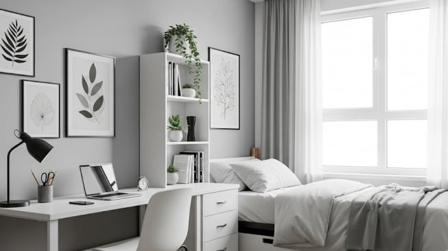 5 Desain Kamar Kos Minimalis Estetik, Dijamin Bikin Betah!