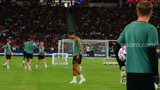 Ekslusif: Melihat dari Dekat Aksi Mohamed Salah dkk di Kai Tak Stadium Hong Kong