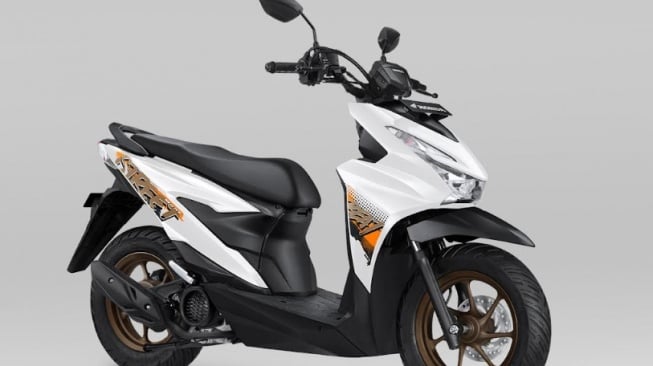 All New Honda BeAT Street warna baru, Street White (AHM)