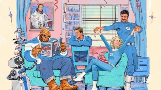 Resmi Tayang, The Fantastic Four: First Steps Tuai Pujian Penonton Bioskop