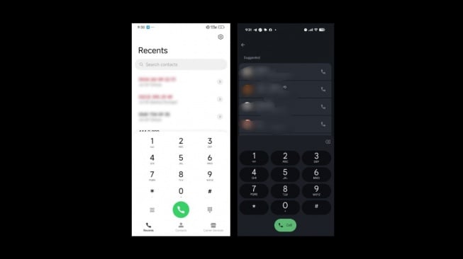 Google dialer di HP Xiaomi. [Xiaomi Time]