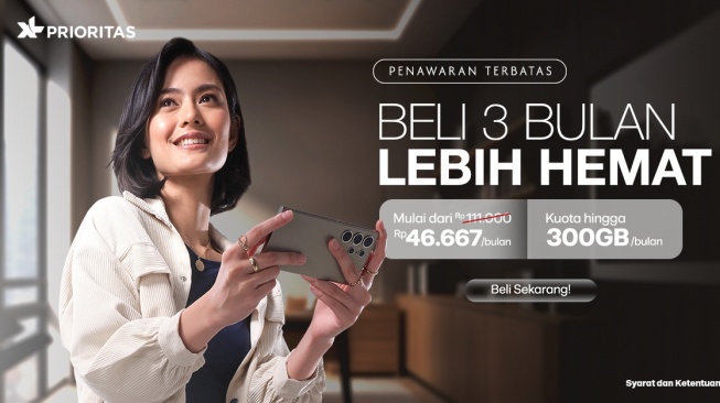 Internetan Tanpa Drama + Promo Hemat 3 Bulan? Ini Alasan Harus Coba XL PRIORITAS