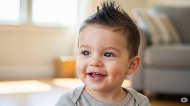5 Ide Gaya Rambut Anak Cowok 1 Tahun yang Praktis dan Stylish, Bikin Makin Gemas!