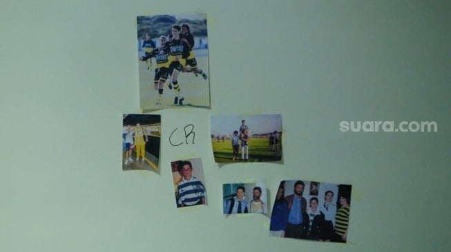 Selimut Pink dan Jersey Nomor 28: Dari Kamar Sempit Ini, Cristiano Ronaldo Menulis Takdirnya. [Dok. Arief Apriadi/Suara.com]