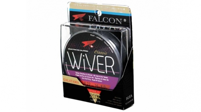 Rekomendasi Senar Pancing - Falcon Wiver. [Tokopedia]