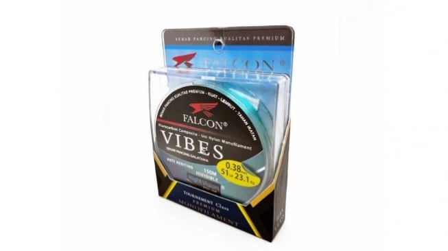 Rekomendasi Senar Pancing - Falcon Vibes. [Tokopedia]