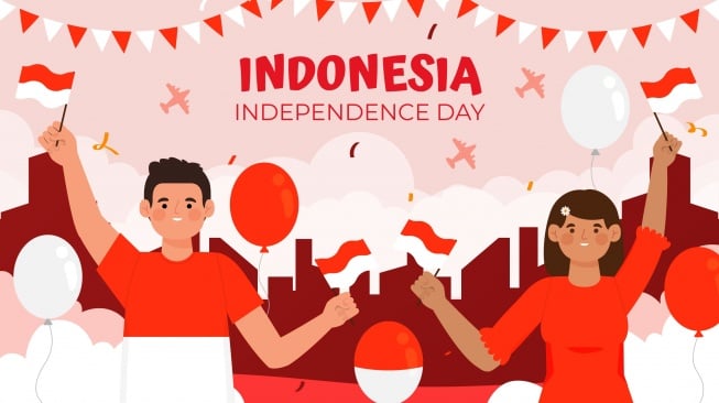 ilustrasi lomba 17 Agustus (freepik)