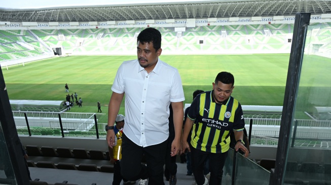 Beri Support ke PSMS, Bobby Nasution Pastikan  Stadion Utama Sumut Siap Digunakan