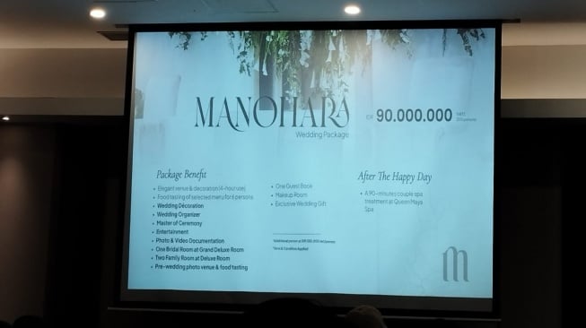 Wedding Package The Manohara Hotel