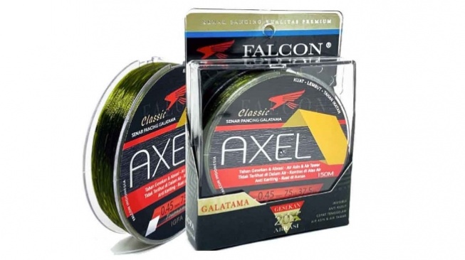 Rekomendasi Senar Pancing - Falcon Axel. [Tokopedia]