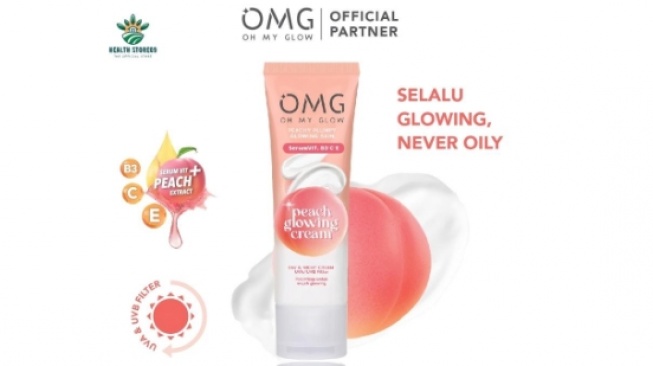 OMG Peach Glowing Cream. [Tokopedia]