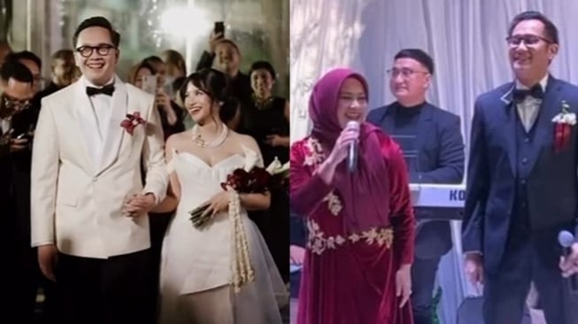 8 Momen Pernikahan Siti Adira Kania, Ikke Nurjanah dan Aldi Bragi Akur!
