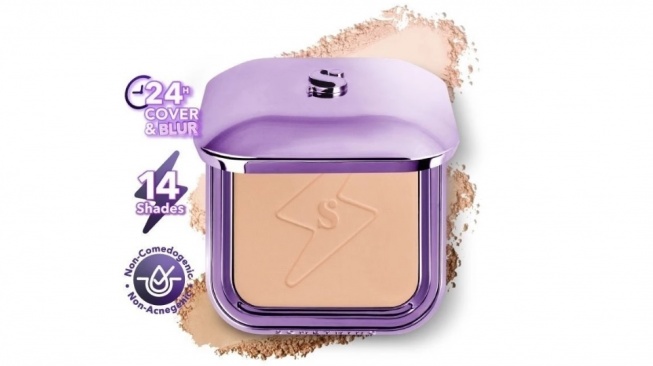 SOMETHINC Copy Paste CoverBlur Powder Foundation (Shopee)